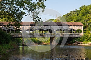 35-83-E - Corwin M. Nixon Covered Bridge in Warren County, Ohio