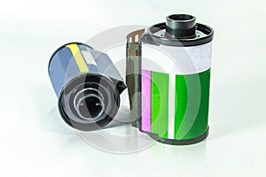 35 mm negative film - roll of camera film