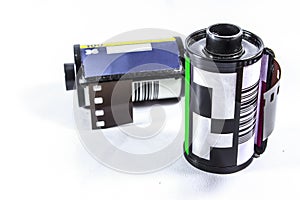 35 mm negative film - roll of camera film