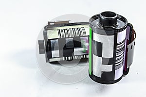 35 mm negative film - roll of camera film