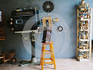 35 mm vintage film projector in Thailand