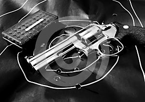 .357 Magnum revolver handgun