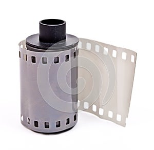 35mm film strip cut