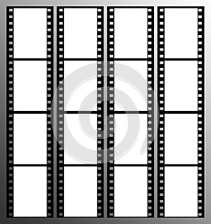 35mm film strip frames frame