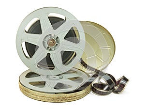 35mm Film In Two Reels And Its Can