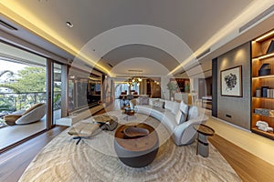 360 degrees photography of modern apartment
