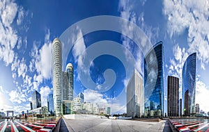 360 Panoramic View of La Defense, Paris