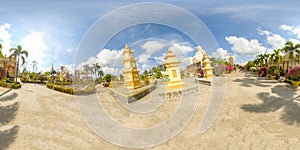 360VR at Vinh Trang Pagoda in Vietnam