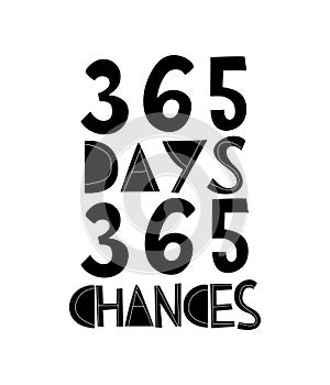 365 days 365 chances