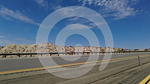 395 Scenic Byway Northbound 2 Red Rock Canyon to Ridgecrest 0Three Quarter L MultiCam Driving Plate Sierra Nevada Mts California