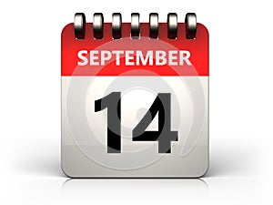 3d 14 september calendar