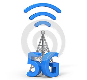 3d 5G with antenna