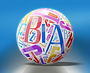 3D ABC Globe