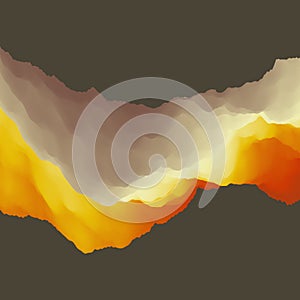 3D Abstract Background. Dynamic Effect. Motion Vector Illustration