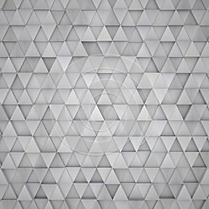 3D Aluminum Traingle Background