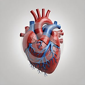 3d Anatomically Detailed Human Heart Model