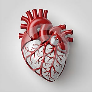 3d Anatomically Detailed Human Heart Model