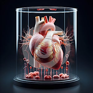 3d Anatomically Detailed Human Heart Model