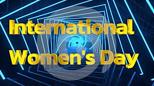 3D ANIMATED WORDS TO COMMEMORATE INTERNATIONAL AND WORLD WOMEN'S DAY