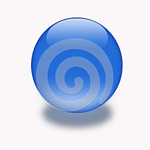 3d aqua button