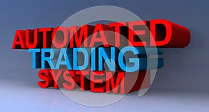 3D Automated Trading Systems Sign