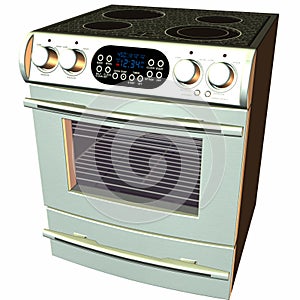 3D Baking-Oven and Stove