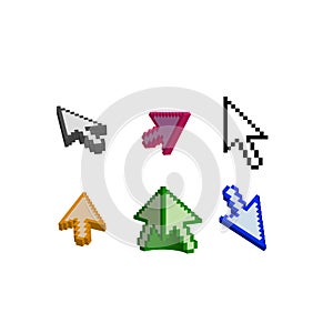 3D and basic cursor arrow