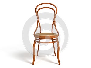 3D bentwood chair