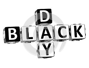 3D Black Day Crossword