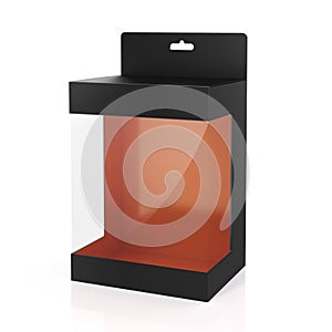 3d blank product package box