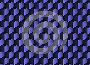 3d blue texture with shadows and cubes.