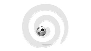 3D bouncing soccer/ football - animation