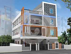 3D Building Elevation