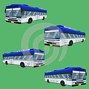 3d the bus driver fare passenger autobus omnibus coach rail bench chair stool armchair seat mattress bolster hassock pad vector il