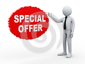 3d businessman special offer