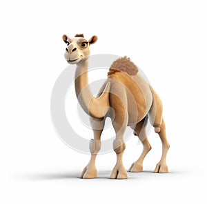 3d Camel: Realistic Rendering In The Style Of Genndy Tartakovsky