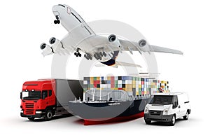 3d cargo transport concept