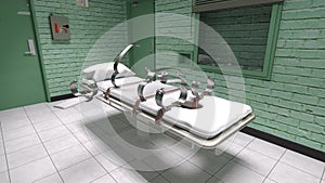 3D CG rendering of Restraint room