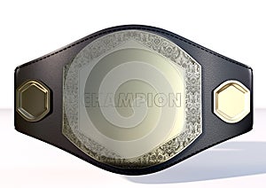 3D championship belt