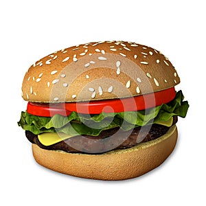 3d Cheeseburger