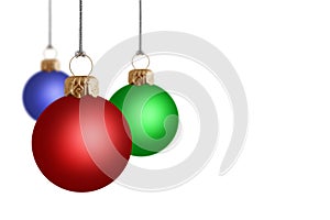 3D Christmas Baubles