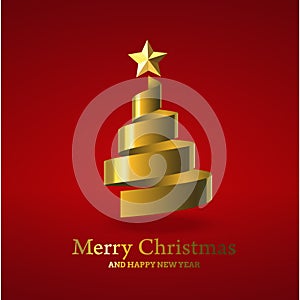 3d Christmas card background