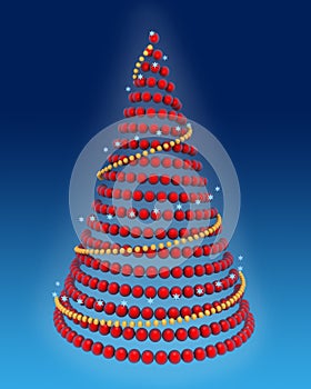 3d christmas tree