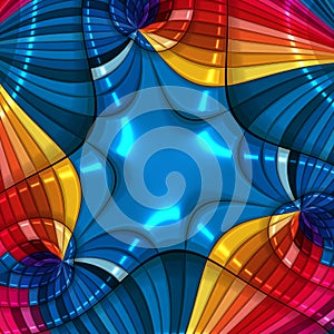 3d Colorful design abstract background