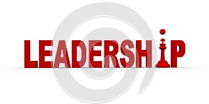 3d concept of leadership