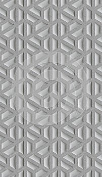 3D concrete wall tiles, wallpaper, concrete background with texture couplet tile pattern 10