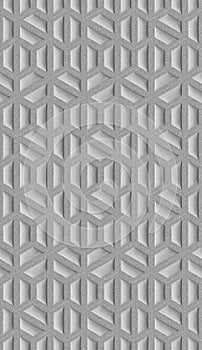 3D concrete wall tiles, wallpaper, concrete background with texture couplet tile pattern 14