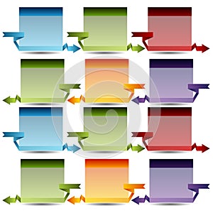 3d Connected Box Chart