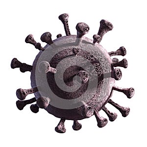 3d coronavirus bacterium