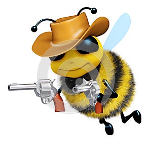 3d Cowboy bee
